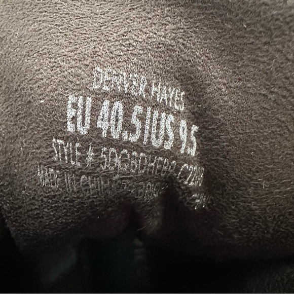 Size 9.5 Denver Hayes Women's Falen Lined Lace Up Combat Boots - Picture 6 of 6